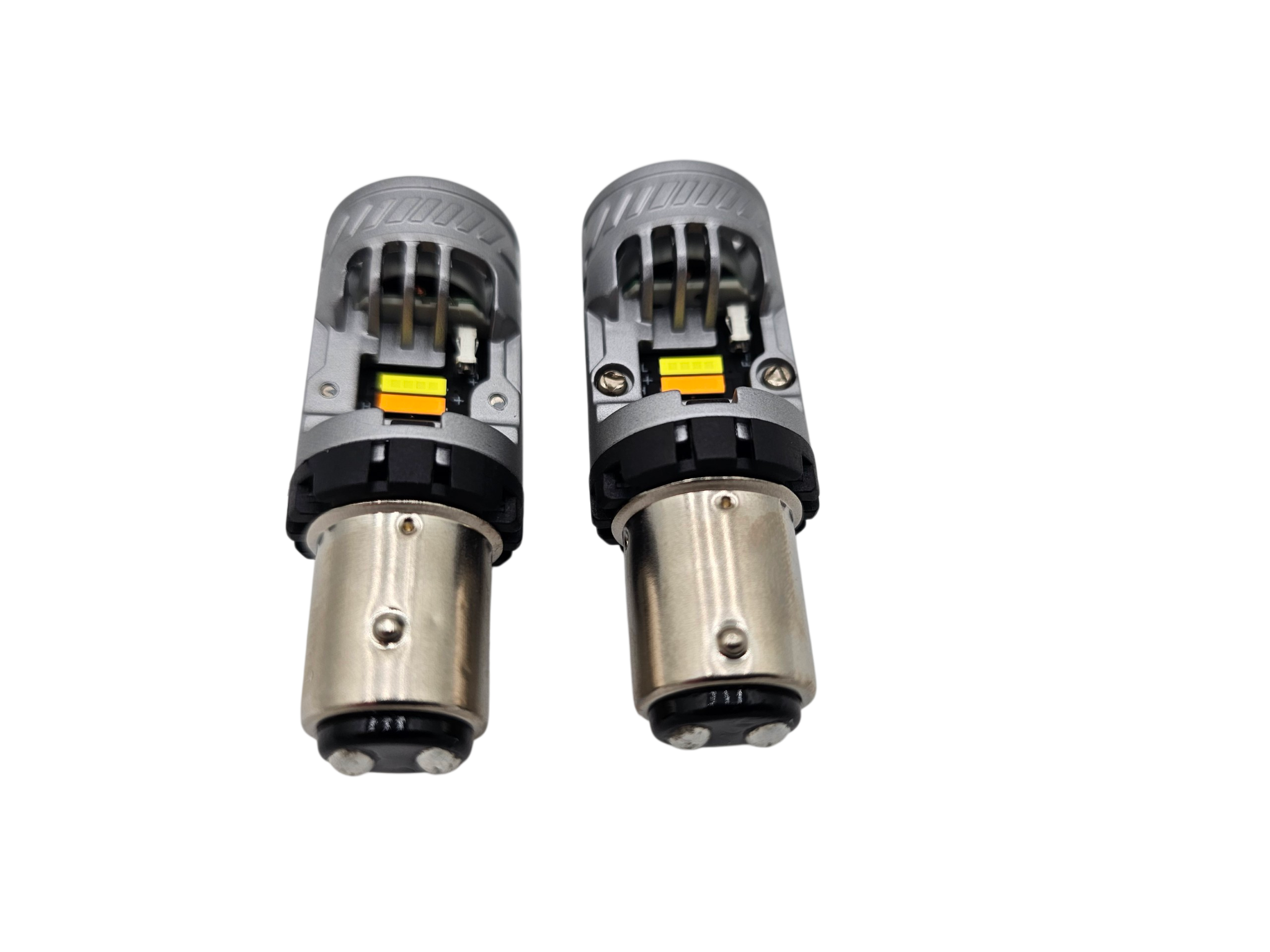 VYPR 1157 WHITE / AMBER SWITCH BACK  HIGH OUTPUT LED WITH BUILT IN CANBUS  BULBS - PAIR