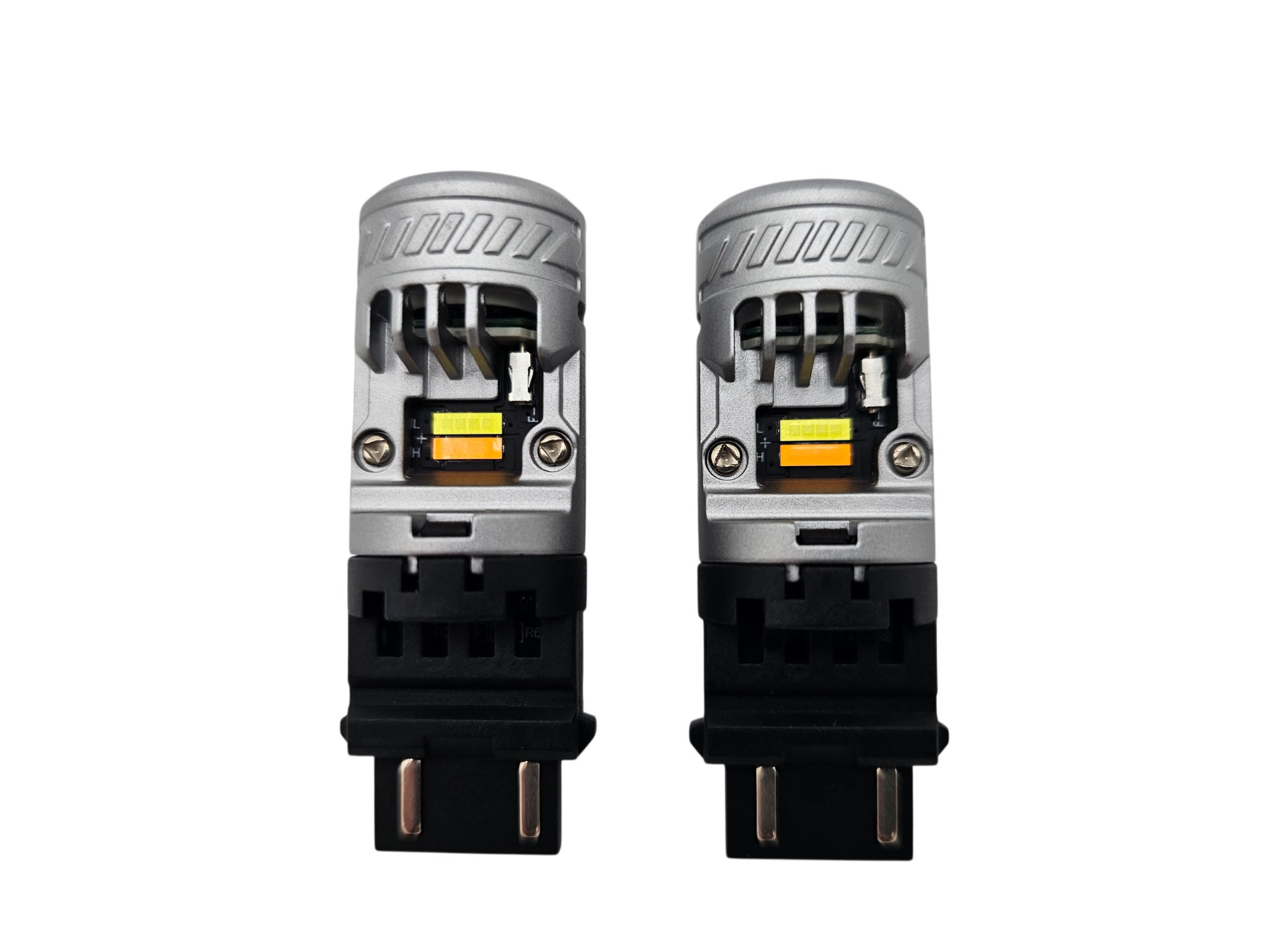 VYPR 3157 WHITE / AMBER SWITCH BACK  HIGH OUTPUT LED WITH BUILT IN CANBUS  BULBS - PAIR