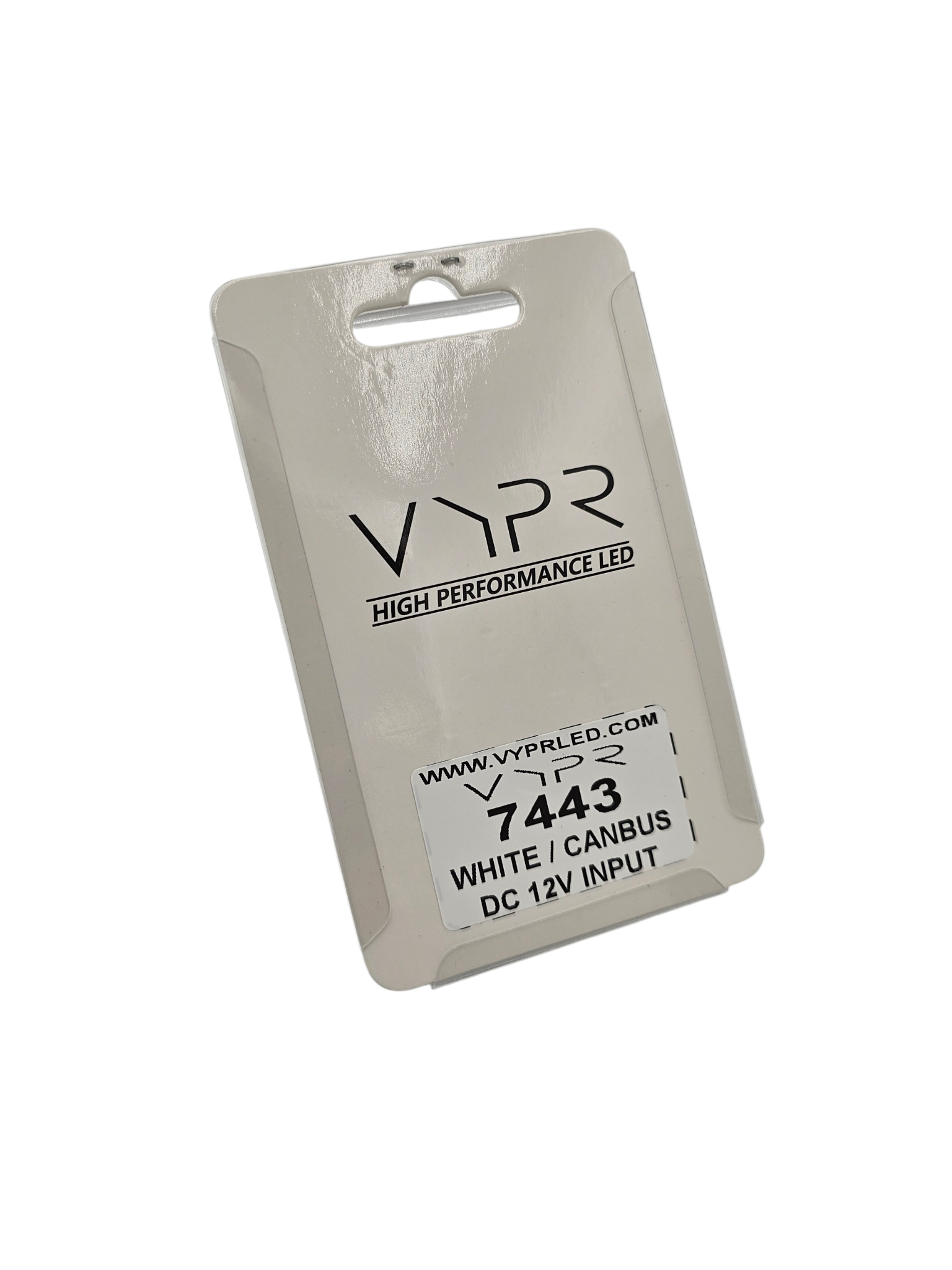 VYPR 7443 WHITE HIGH OUTPUT LED WITH BUILT IN CANBUS  BULBS - PAIR