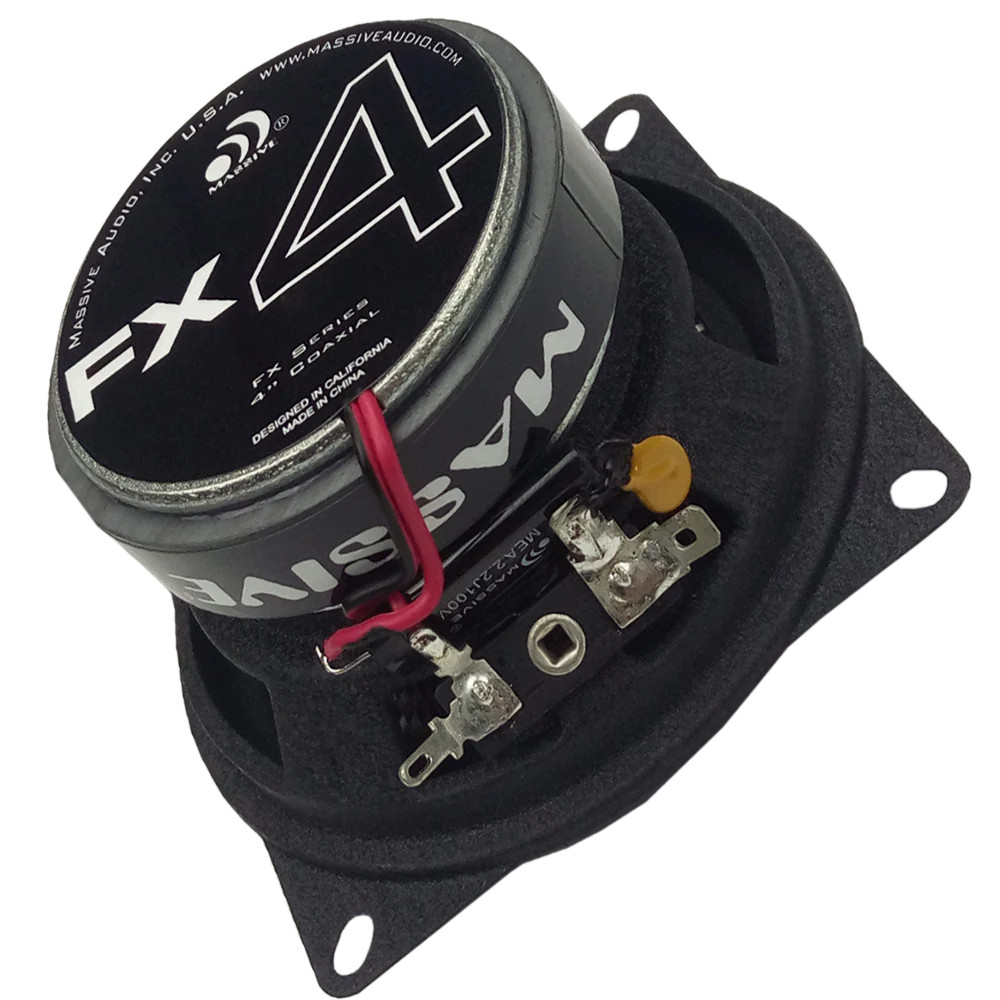 MASSIVE AUDIO FX SERIES COAXIAL SPEAKER 4" TWO WAY