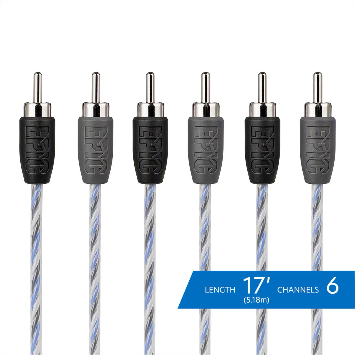 EPIC 6 CHANNEL TWISTCORE PAID RCA 17 FT / 5.18 M