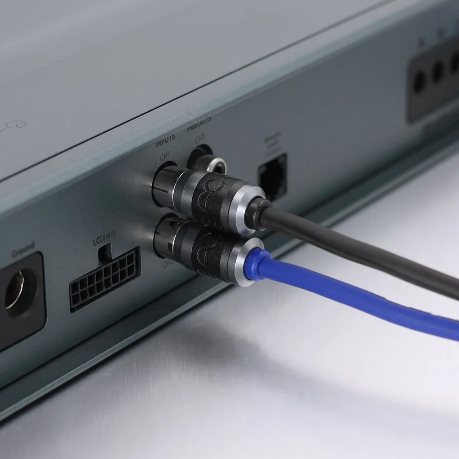 AC STUDIO 2 CHANNEL DOUBLE-SHIELDED DIRECTIONAL TWISTED PAIR RCA 3FT