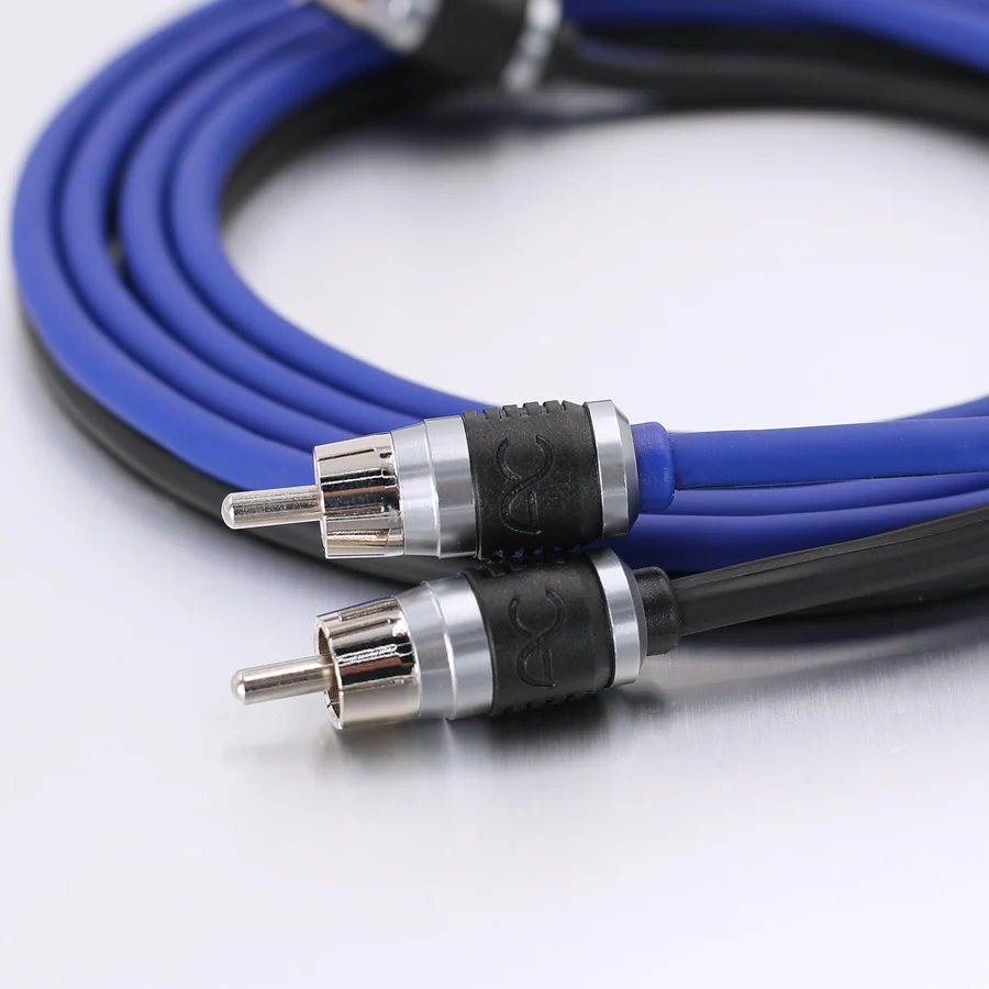 AC STUDIO 2 CHANNEL DOUBLE-SHIELDED DIRECTIONAL TWISTED PAIR RCA 3FT