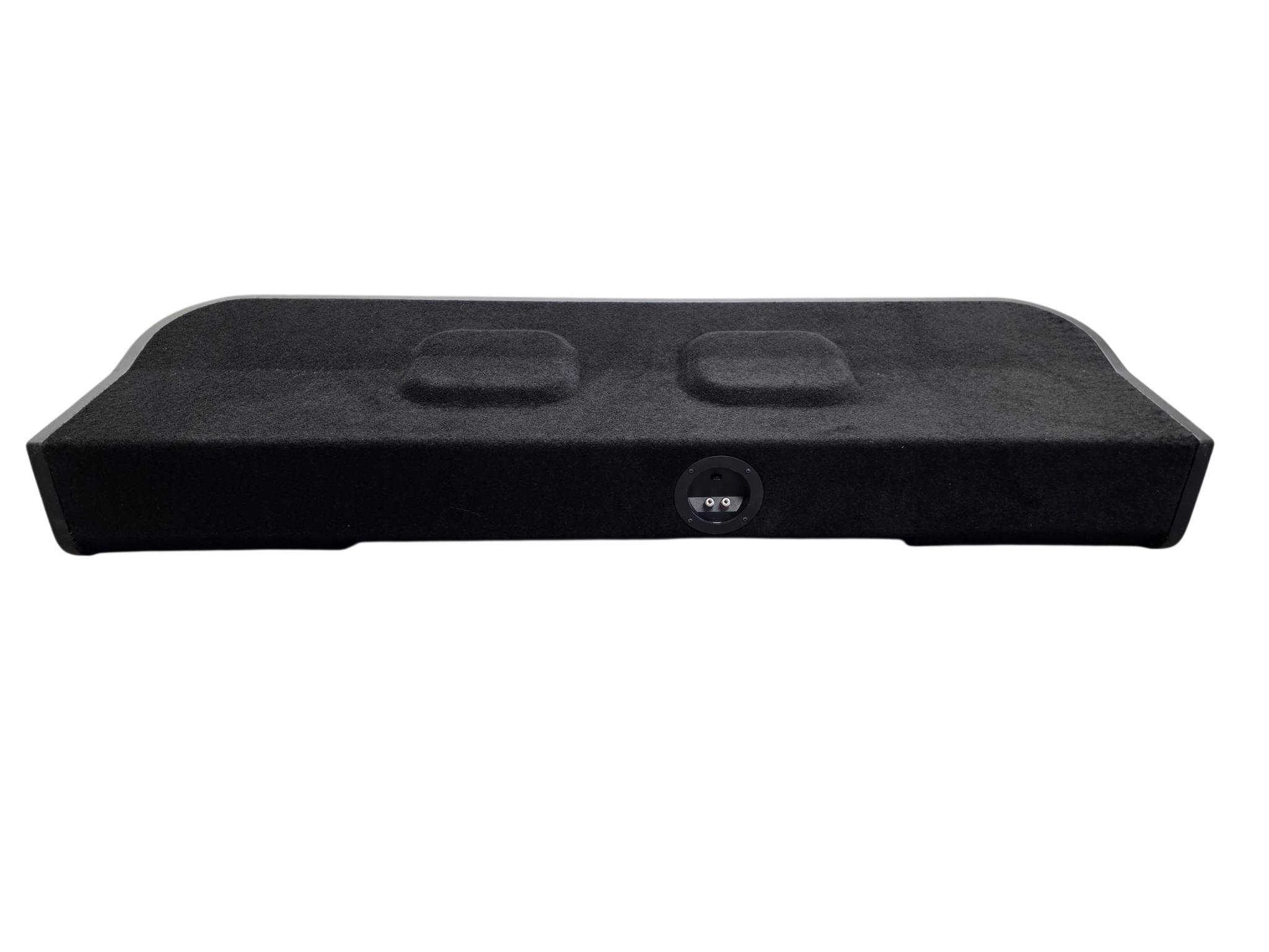 BASS-MAXX LEVEL 4 PRO SERIES FORD 150 2009-2024, SUPER DUTY 2017-2024 TRUCK CREW CAB - ROUNDED CORNERS, VINYL WRAPPED WITH DURABLE CARPET TOP AND BOTTOM, ACRYLIC INSERTS, CHASING LED LIGHTING BUILT IN - VENTED - BLACK VINYL