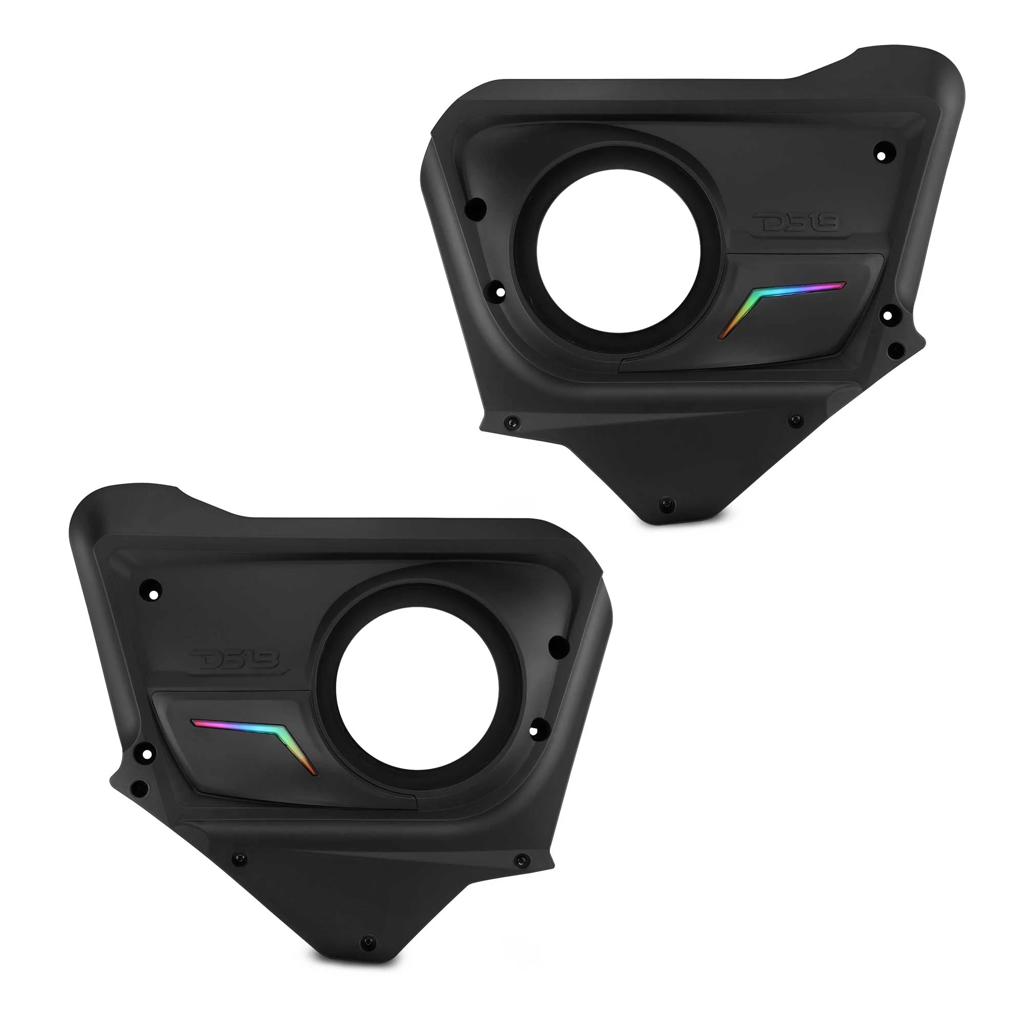 DS18 6.5" Back Door Speaker Panels | 4 Doors Can-am Maverick X3 | 2017-UP | OEM Fit | IP65 | Fits 2 x 6.5" Speakers