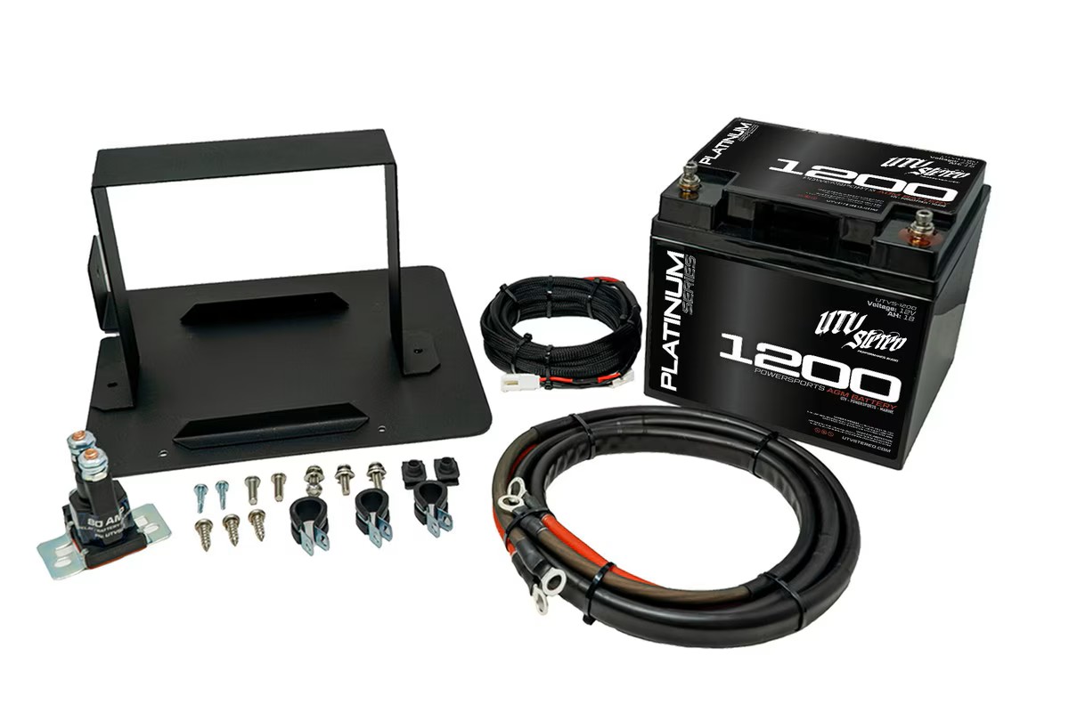 UTV STEREO Can-Am Defender HD10 2nd Battery Kit