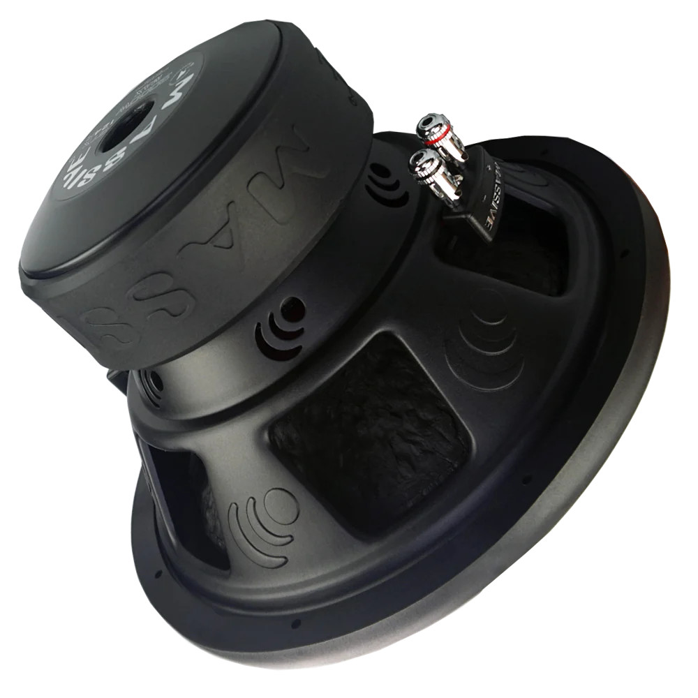 MASSIVE AUDIO 12" DUAL 4OHM 2000W SUBWOOFER
