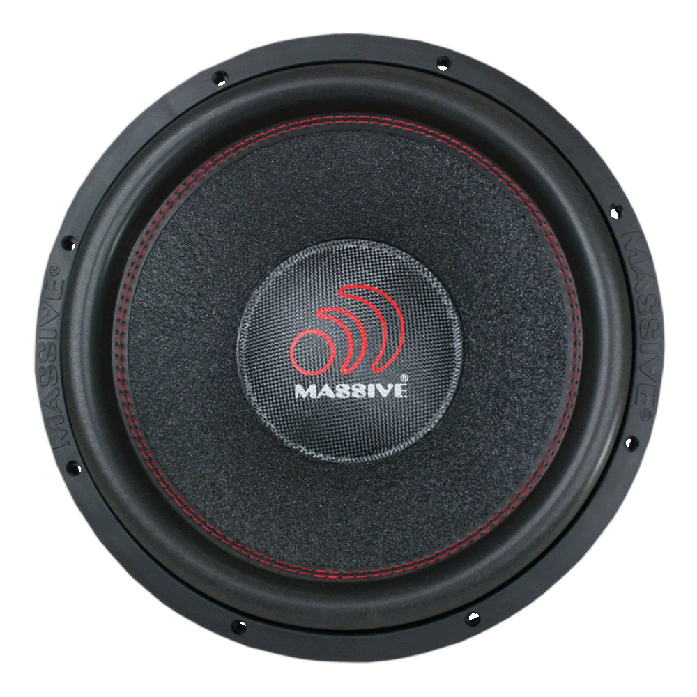 MASSIVE AUDIO HIPPO SERIES 12" DUAL 2 OHM 4" VC 3000W RMS SUBWOOFER