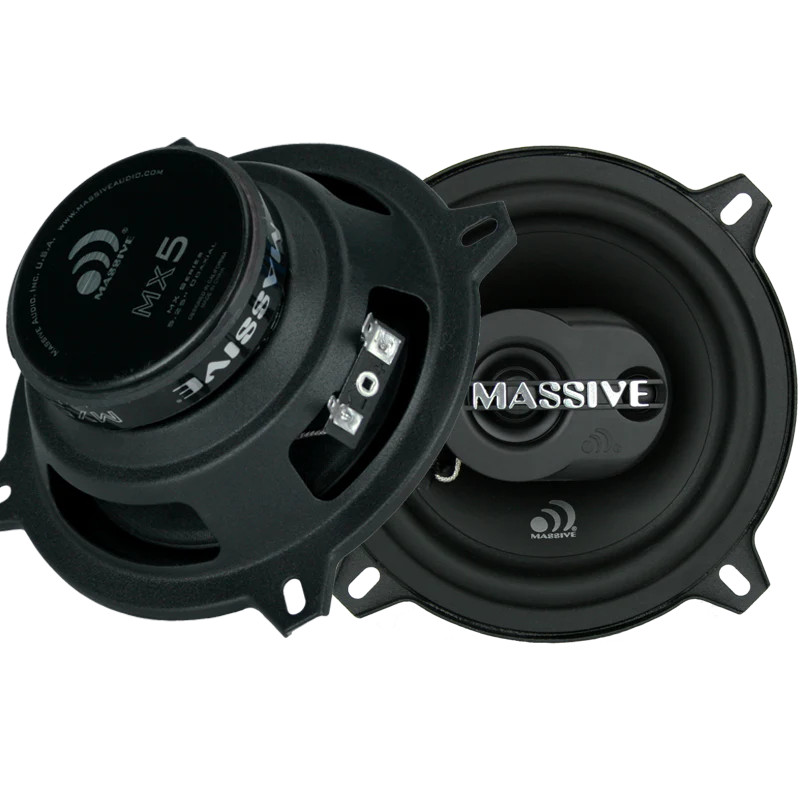MASSIVE AUDIO 2-WAY 5.25" COAX SPEAKERS