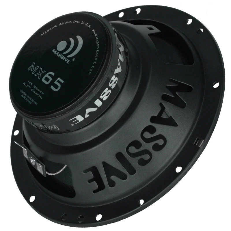 MASSIVE AUDIO 2-WAY 6.5" COAX SPEAKERS