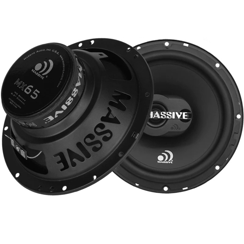 MASSIVE AUDIO 2-WAY 6.5" COAX SPEAKERS
