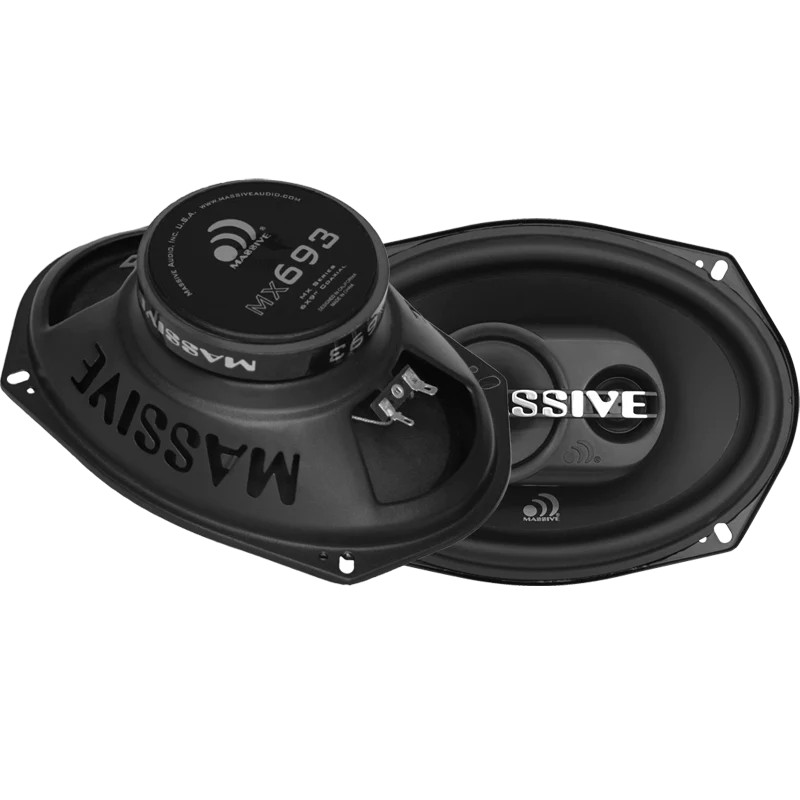 MASSIVE AUDIO 3-WAY 6X9" COAX SPEAKERS