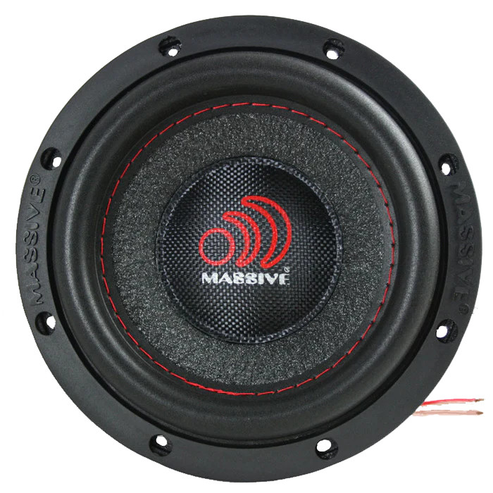 MASSIVE AUDIO SUMMO 6" SINGLE 4OHM 1.5" 150W RMS SUBWOOFER
