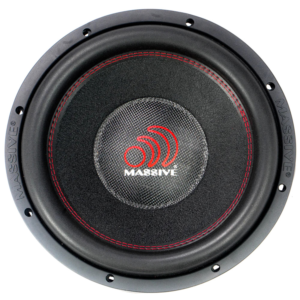 MASSIVE AUDIO SUMMO 12" DUAL 4OHM 1.5" 1500W RMS SUBWOOFER