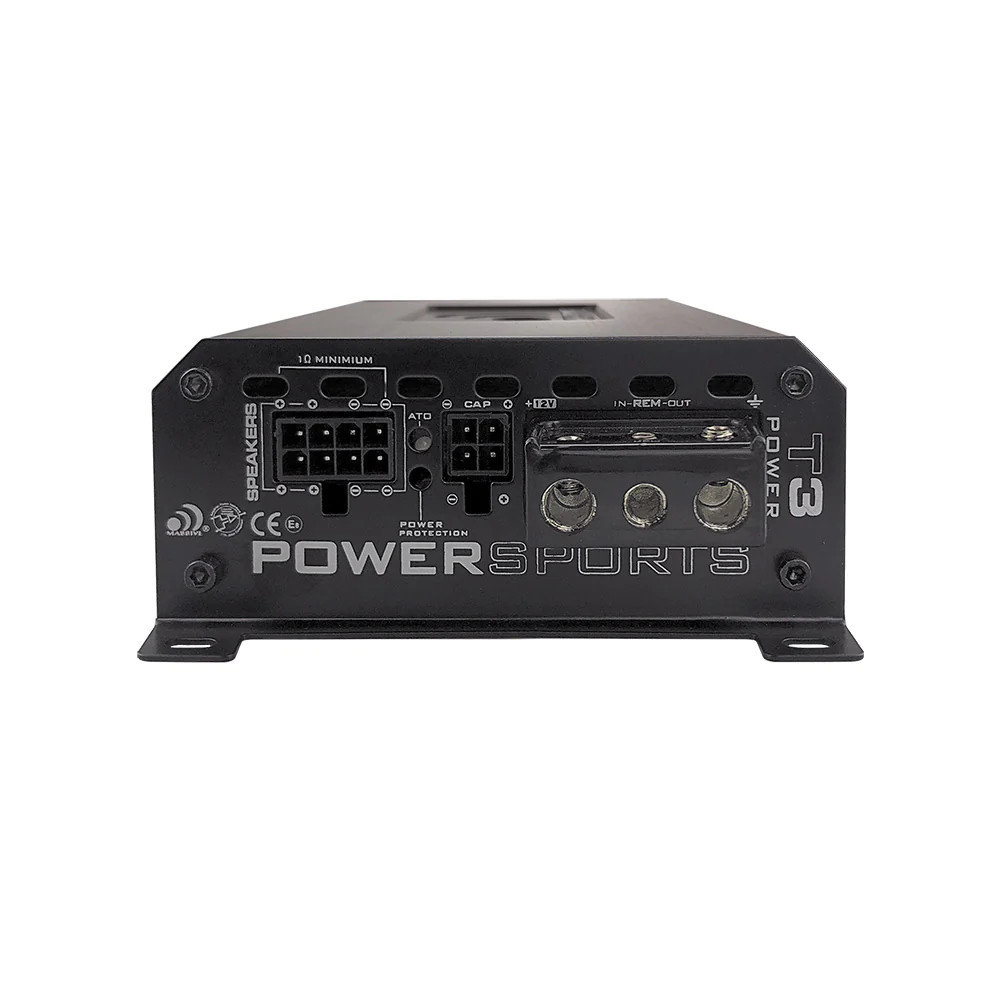 MASSIVE AUDIO TRIDENT SERIES MARINE GRADE DURA COATED AMPLIFIER 1400W X 1 RMS