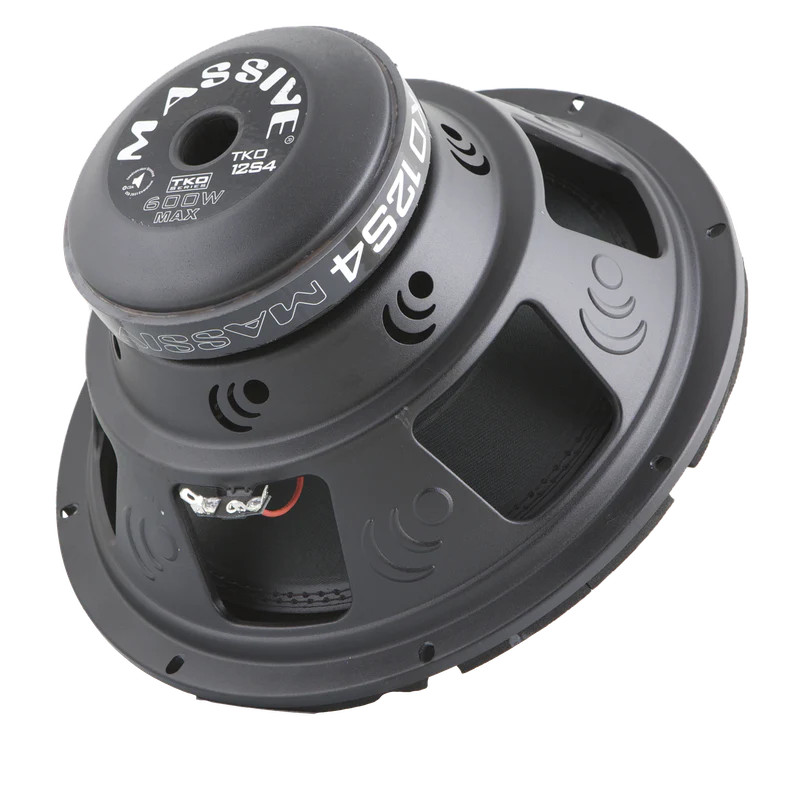 MASSIVE AUDIO 12" SINGLE 4 OHM 600W SUBWOOFER