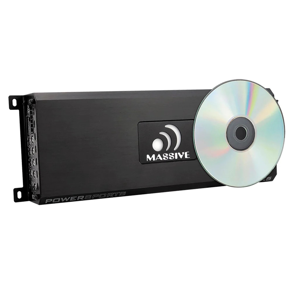 MASSIVE AUDIO TRIDENT SERIES MARINE GRADE 5CH AMPLIFIER