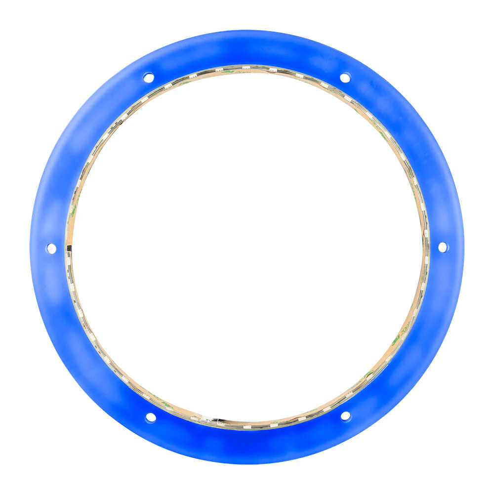 DS18 RGB LED ACRYLIC 8" RING FOR MARINE SPEAKERS