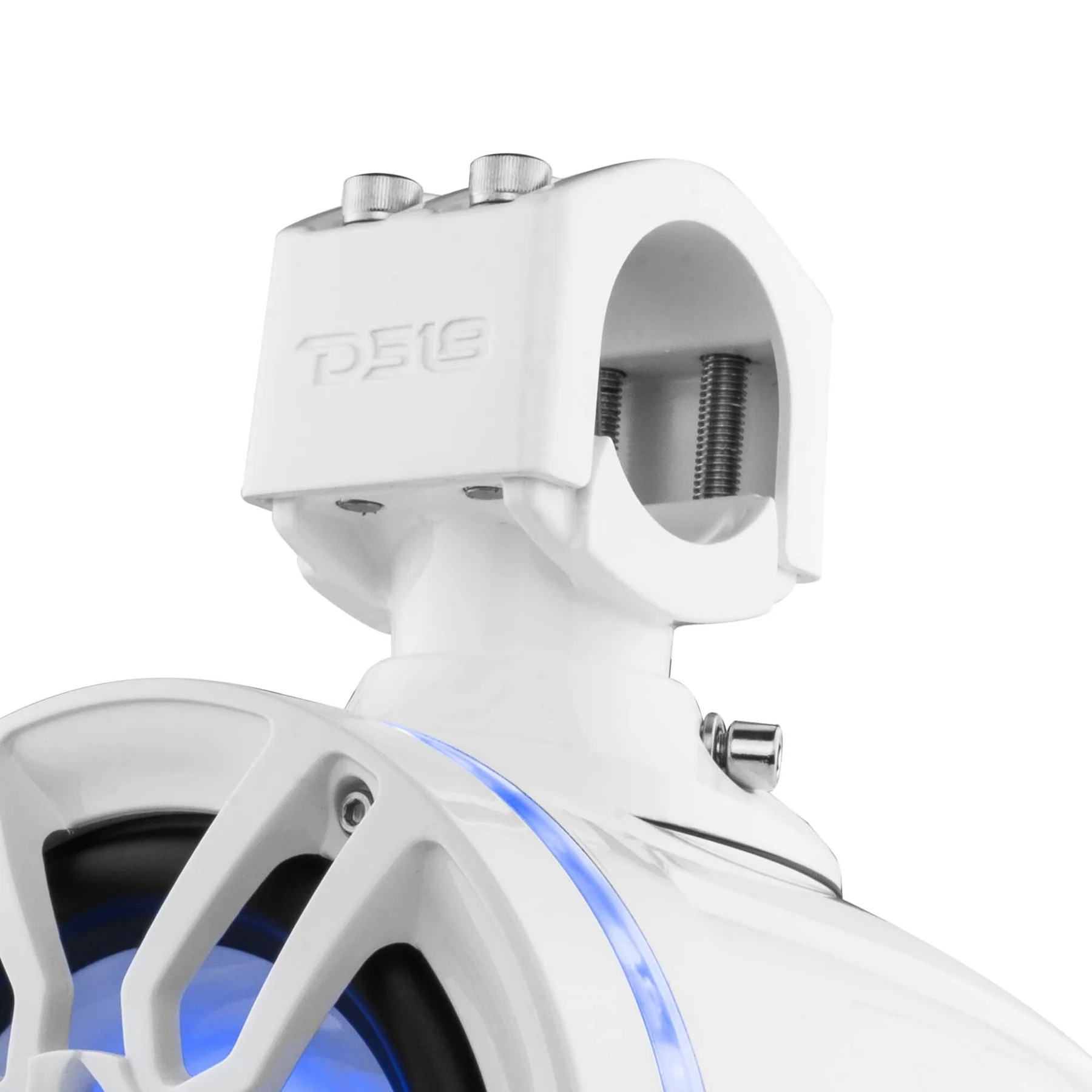 DS18 HYDRO 6.5" MARINE TOWER WITH INTEGRATED RGB LIGHTS 300W - WHITE