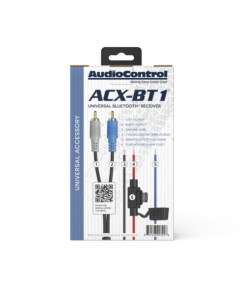 AUDIOCONTROL ACX-BT1 - IPX5 Bluetooth Receiver