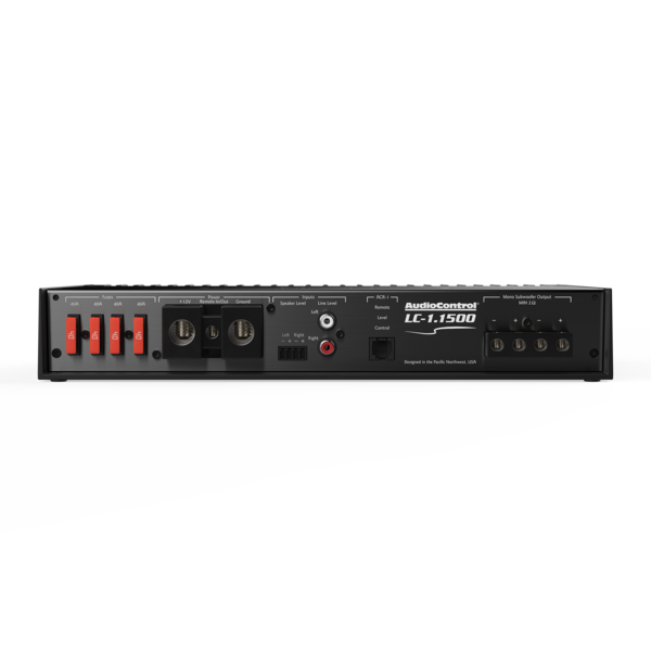 AUDIOCONTROL LC-1.1500 Mono 1500 watt Amplifier with LC2i