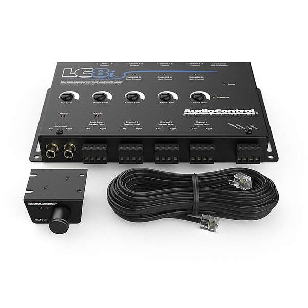 AUDIOCONTROL LC8i Eight Channel Converter/Aux Input BLACK AUDIOCONTROL LC8i Eight Channel Converter/Aux Input BLACK