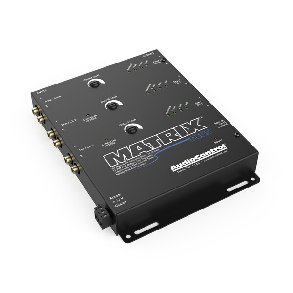 AUDIOCONTROL Matrix Plus Six Channel Line Driver BLACK AUDIOCONTROL Matrix Plus Six Channel Line Driver BLACK