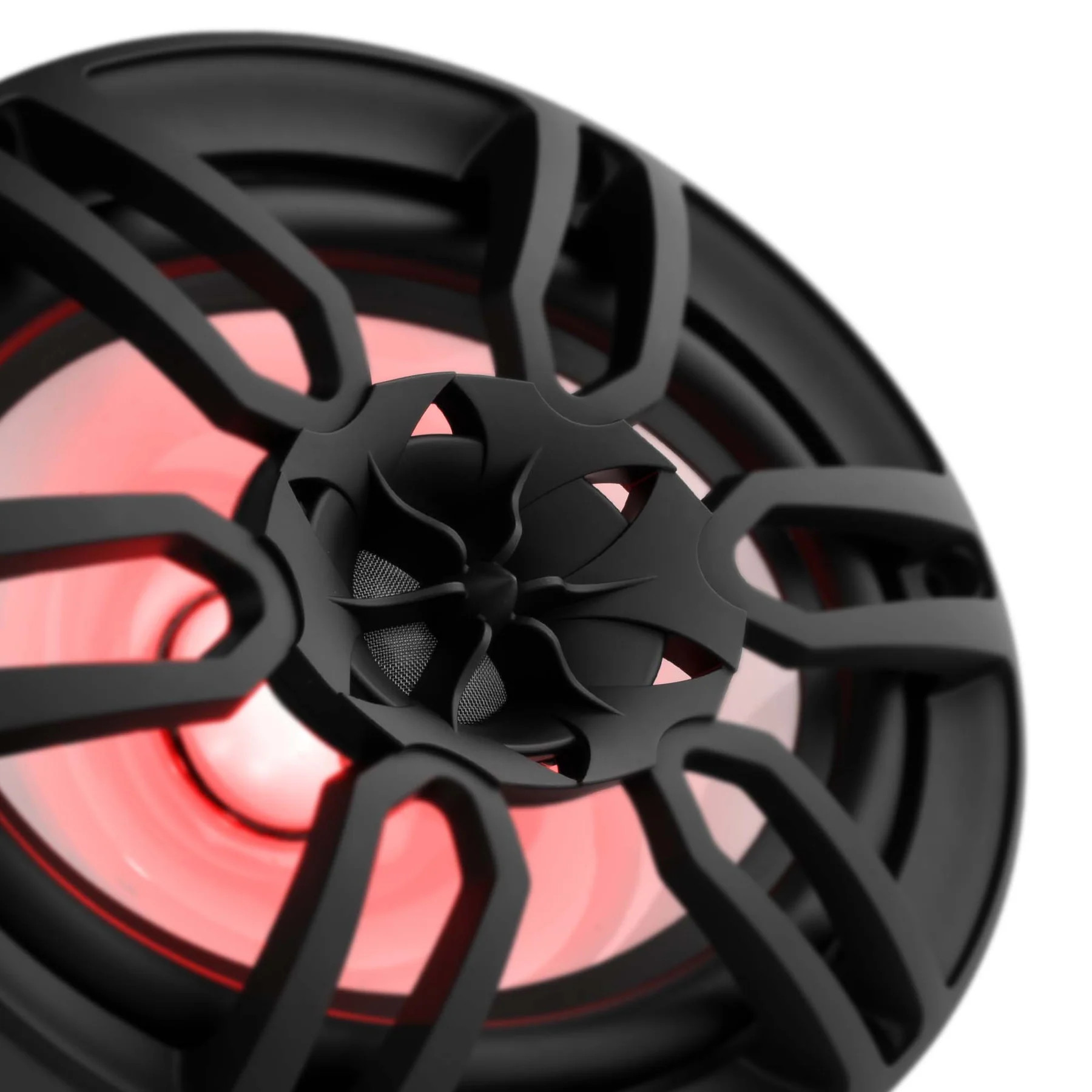 HYDRO 6X9" 2-Way Marine Speakers with Integrated RGB LED Lights 375 Watts Black