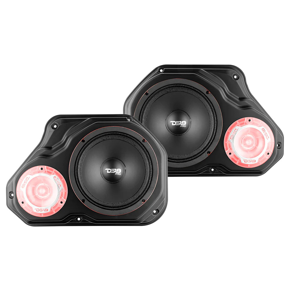 DS18 EXCLUSIVE JEEP JL/JT/JLU FRONT DOOR PANEL 1 X 6.5" + 1 X TWEETER (PAIR) DS18 EXCLUSIVE JEEP JL/JT/JLU FRONT DOOR PANEL 1 X 6.5" + 1 X TWEETER (PAIR)