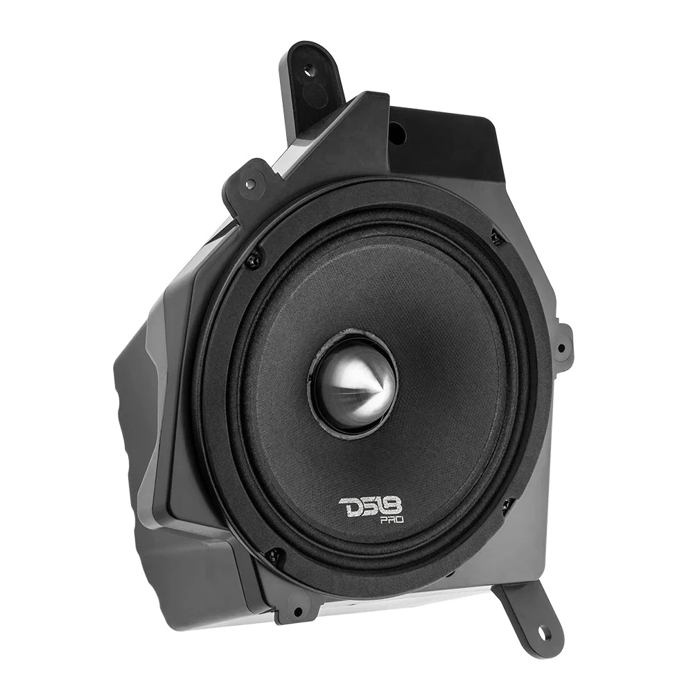 DS18 LOADED DASH ENCLOSURE UPGRADE WITH PRO-FR6NEO 6" NEO MID-RANGE FOR JEEP JL/JLU AND JT GLADIATOR - LEFT AND RIGHT