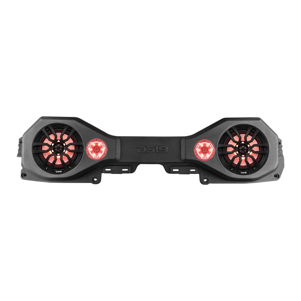 DS18 EXCLUSIVE OVERHEAD BAR SYSTEM FOR JL/JLU/JT JEEPS (2X8" SPEAKERS, 2 X TWEETERS) UNLOADED BLACK