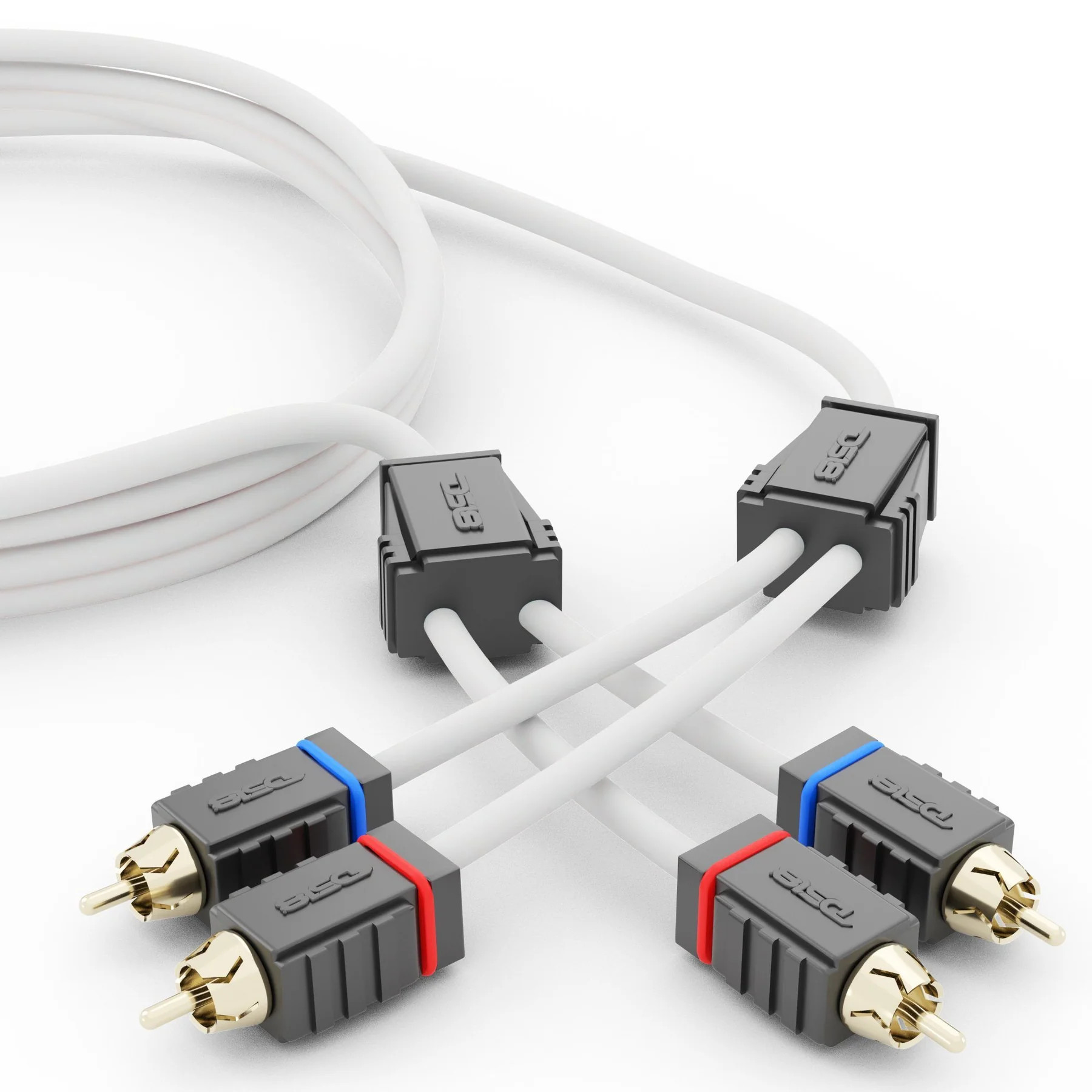 DS18 HYDRO MARINE TINNED OFC 6' RCA CABLE