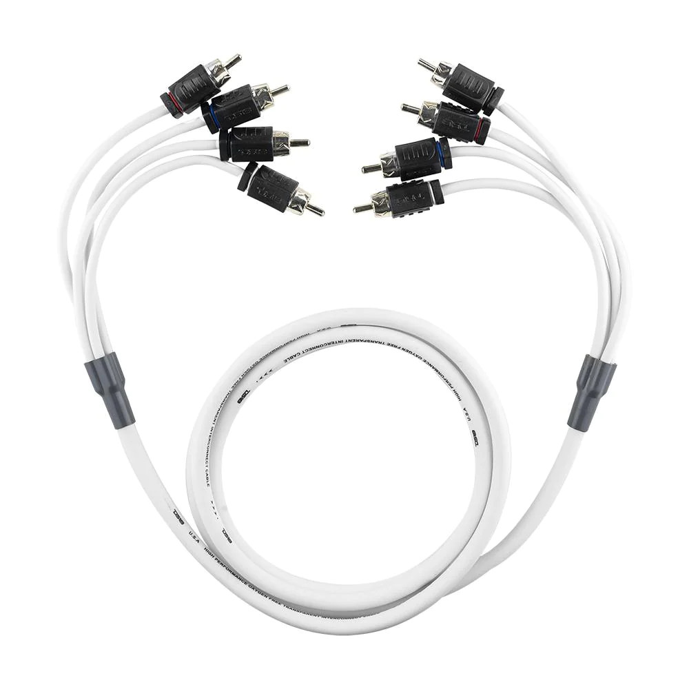 DS18 Marine Tinned OFC 6 Feet RCA 4 Channel