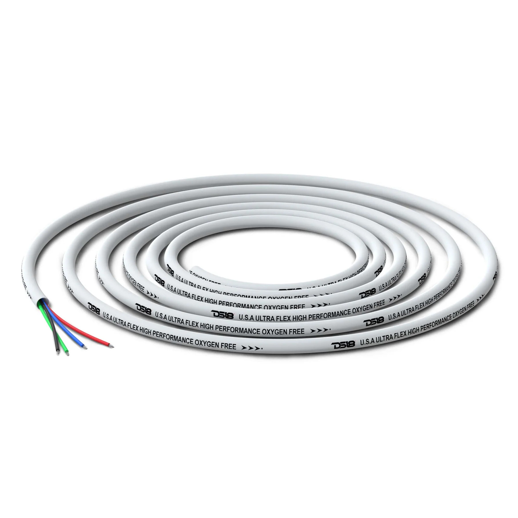 DS18 Marine Tinned OFC 18-GA Rgb Wires 100 Feet