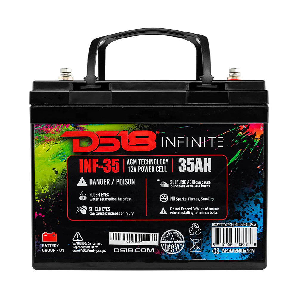 INFINITE 35 AH AGM Power Cell 12 Volt Battery