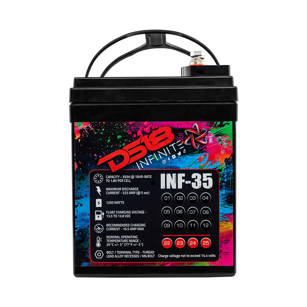 INFINITE 35 AH AGM Power Cell 12 Volt Battery