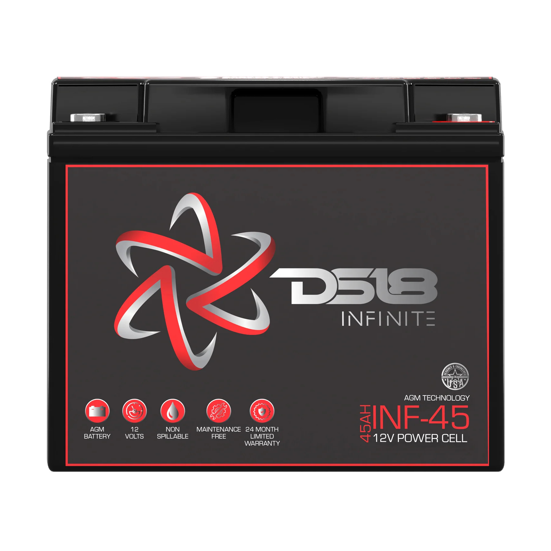 INFINITE 45 AH AGM Power Cell 12 Volt Battery