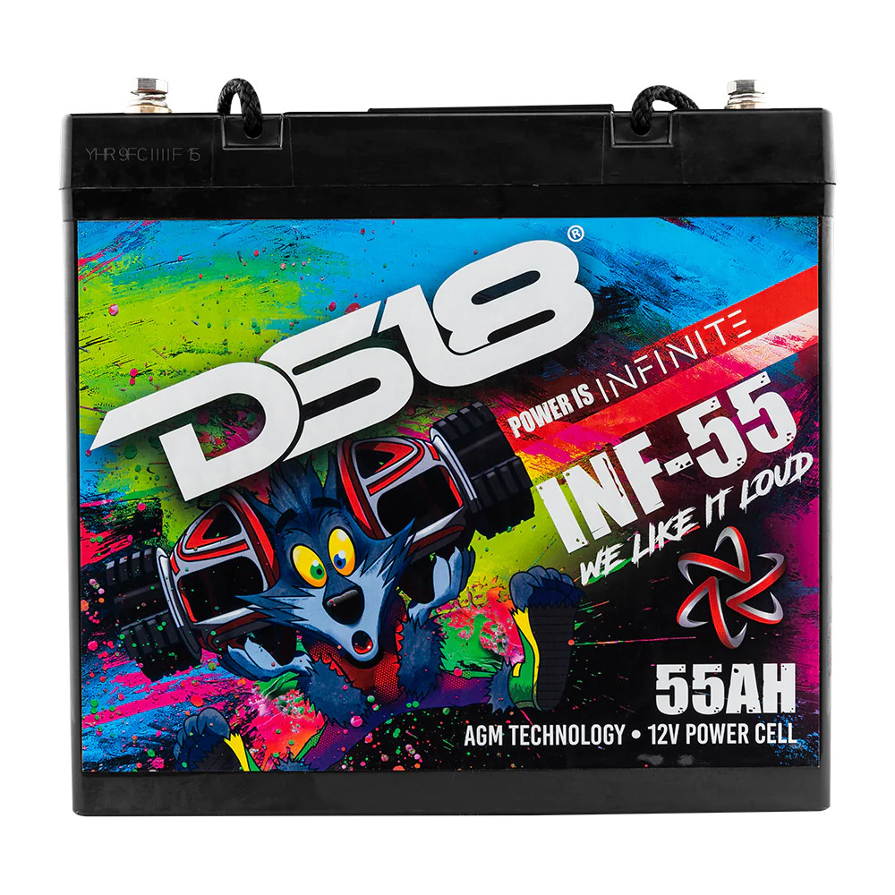 DS18 INFINITE 55 AH AGM Power Cell 12 Volt Battery
