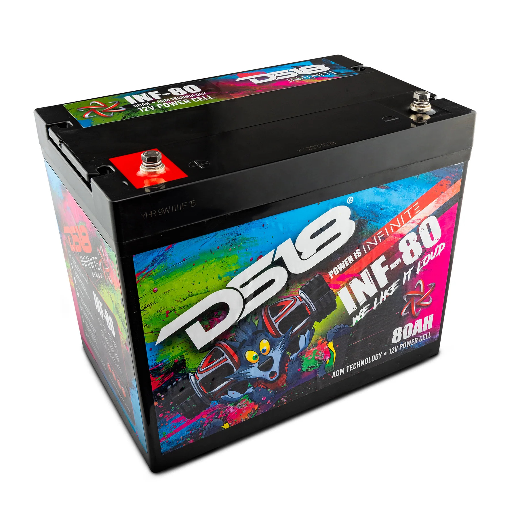INFINITE 80 AH AGM Power Cell 12 Volt Battery