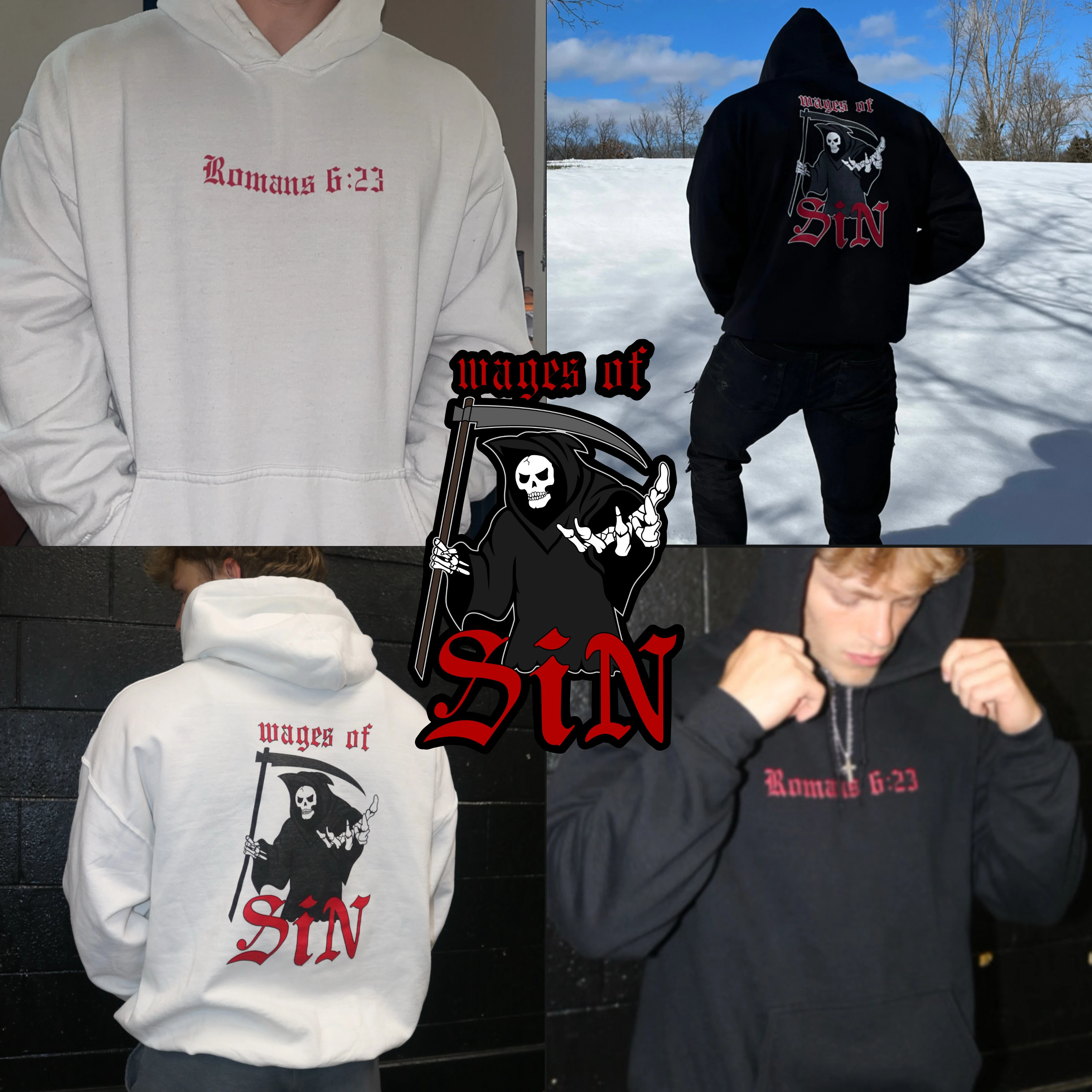 Romans 6:23 Hoodie