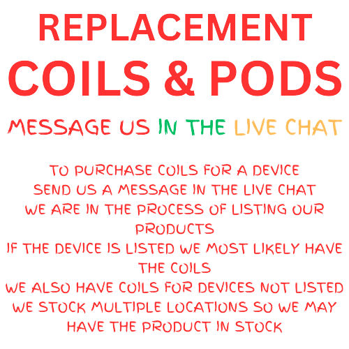Replacement Coils and Pods