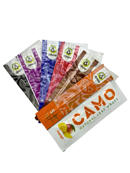 Camo Natural Leaf Wraps