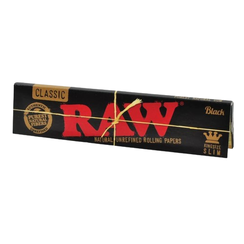 Raw Classic Black King Slim Rolling Papers