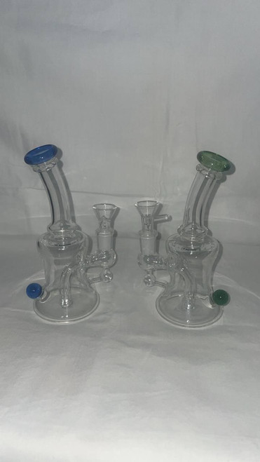 International Glass 6" Marble Water Pipe