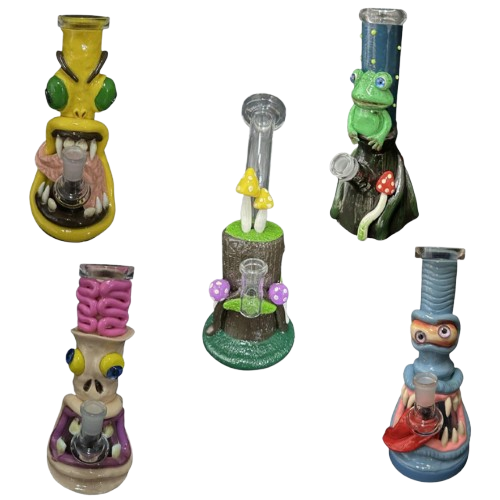 WOG Assorted Clay Water Pipe
