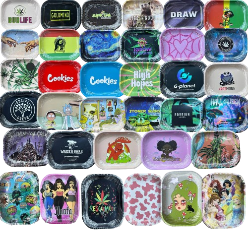 Metal Import Rolling Trays