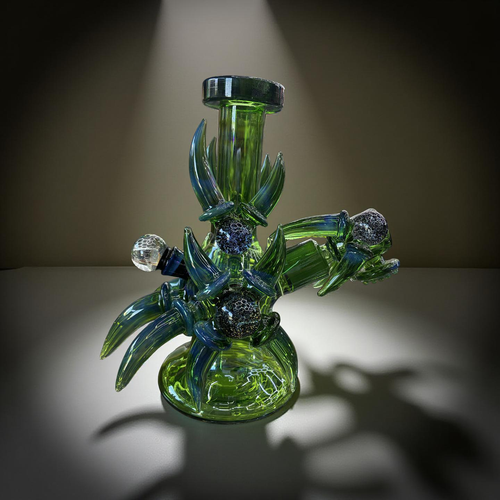 Ash Cloud Fancy Boxed Water Pipe 17 Horn