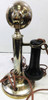 Western Electric Nickel Plated Candlestick Telephone Operational 1900