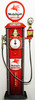 Mobilgas Clock Face Gas Pump by Michael Fishel Plasma Cut Sign 62" by 19"