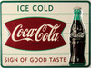 Coca-Cola Tacker Sign (discontinued)